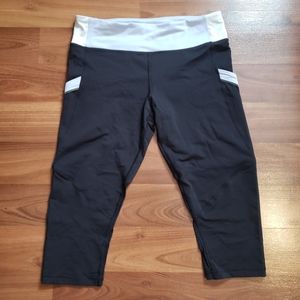 Lululemon women's side pockets crops capris legging